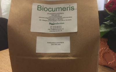 New environmental paper bags for predatory mites