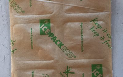 Køleelementer af papir erstatter plasticflasker med is